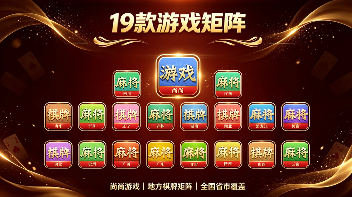 尚尚 19 款地方游戏矩阵