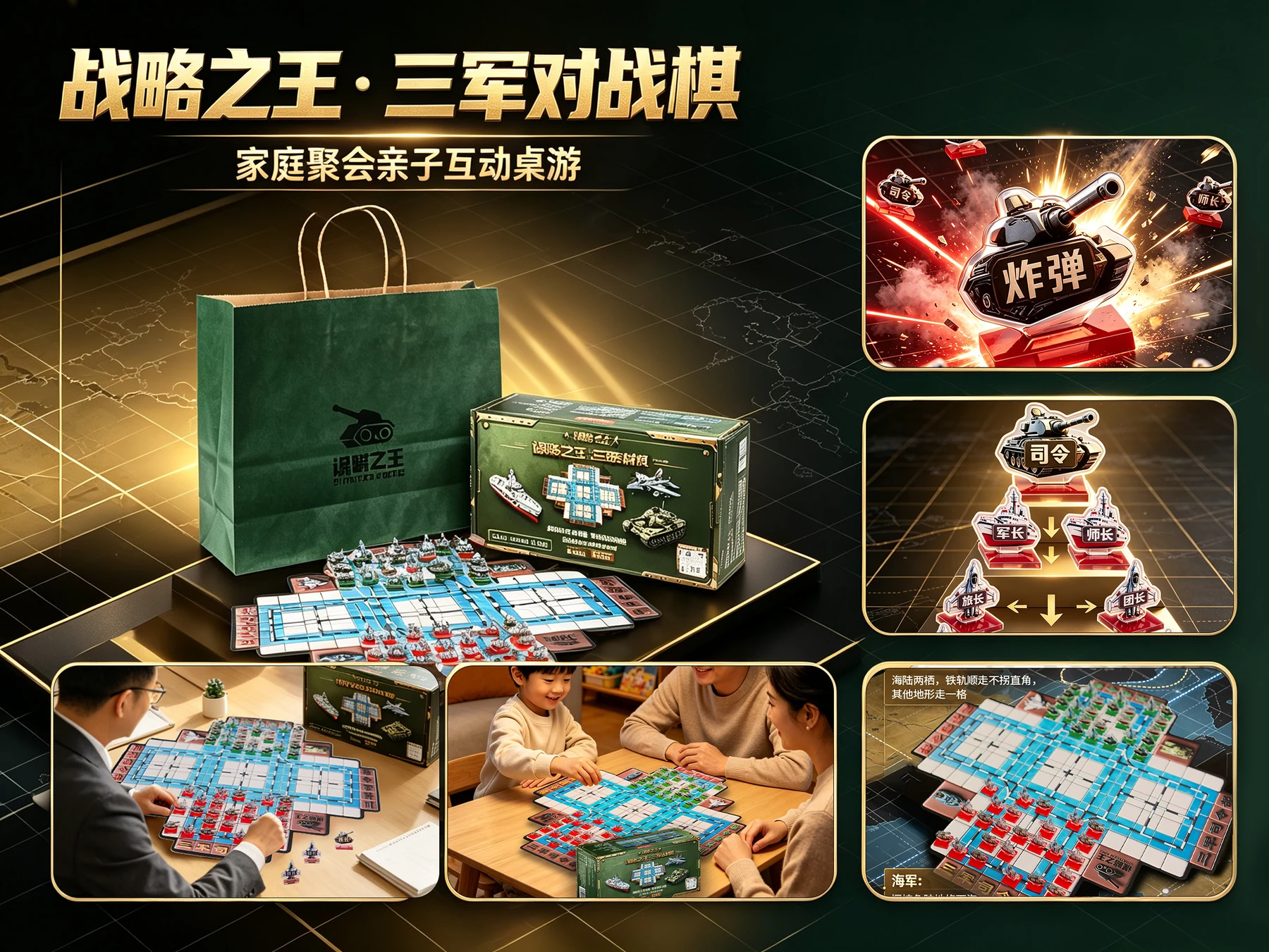 谋略之王三军对战棋产品展示